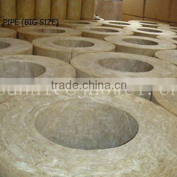 Mineral wool pipe thermal insulation material