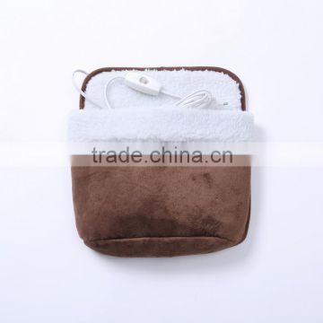 Foot Warmer FW00-023023 with materials of Microfiber +Synthetic wool+Non-woven Fabric