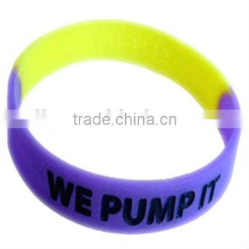 Hot sell promotional silicon bracelets