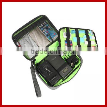 Digital storage cosmetic bags for charger usb