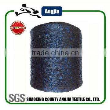 Oeko-Tex top selling products in alibaba sequins yarn for machine knitting gg spangle yarn for knitting