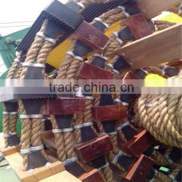 High Quality Emergency Marine Wooden Pilot's Rope Ladder