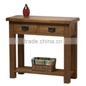 Contemporary console table with 2 drawers