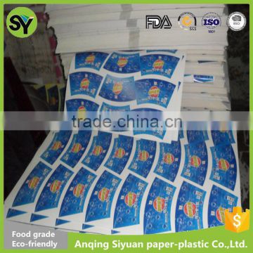 Paper cup raw material price PE coated