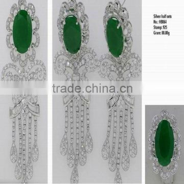 High Quality Pendant Set Jewelry, 925 Sterling Silver Set Jewellry HB064