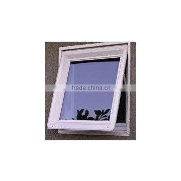 Blue color Tinted glass aluminum profile awning window