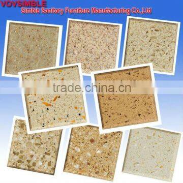 High Gloss Modified Stone Resin slabs&Solid Surface Panels