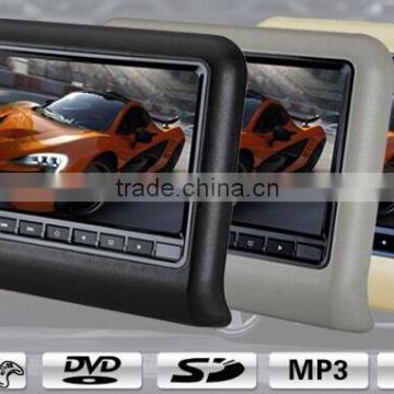 High quality 9inch remote control car lcd headrest monitor XY-7089AV