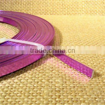 metal craft wire/Flat Aluminum Wire/gift aluminum wire