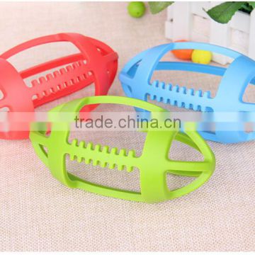 Kean 2017 creative design rugby silicona teether