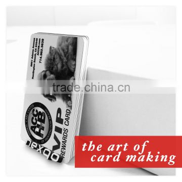 4C Printed PVC VIP Membership Barcode Card cheap price
