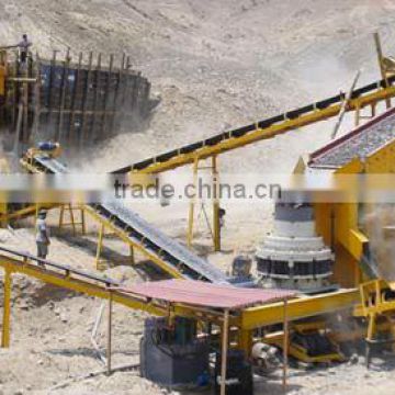High efficiency high way stone production line in China