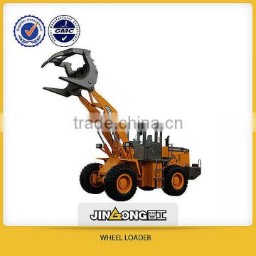 Log grapper loader JGM738J wheel loader with quick shift equipment