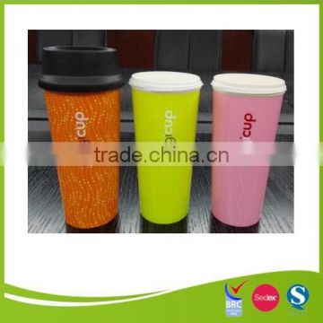 wholesale takeaway plastic coffee cup