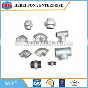 Malleable Iron Cold Galvanized Pipe Fittings