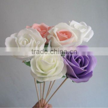artificial rose on stick