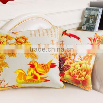 Custom sublimation digital printed pillow case for couple