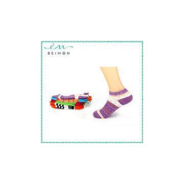 anti slip socks deodorant ankle socks 3d cartoon girl tube sock