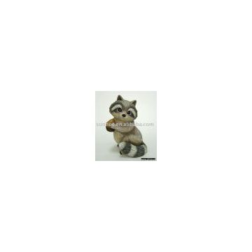 Raccoon figurine