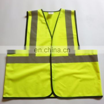 cheap fluorescent yellow , red and lime children reflective safety vest