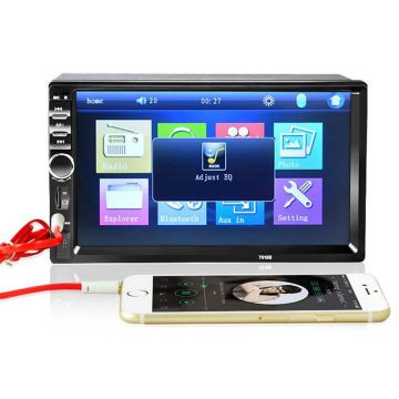 1024*600 Gps Android Double Din Radio 16G For Audi Q5