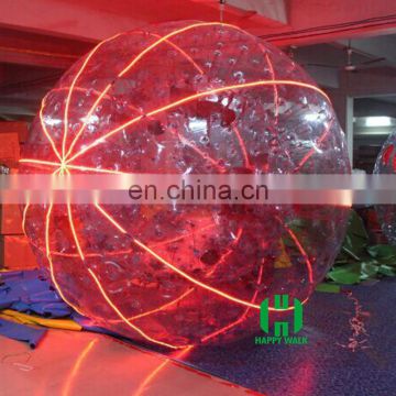 PVC/TPU strong material made body zorbing inflatable zorb ball