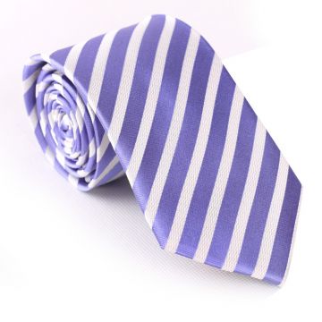Self-tipping Dots Silk Woven Neckties Plain Brown