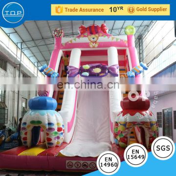 TOP inflatable pink slide for sale