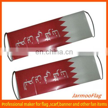 promotional waving hand rolling banner
