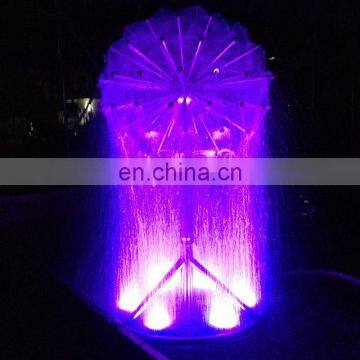 Garden water feature outdoor fountains led light indoor water fountain