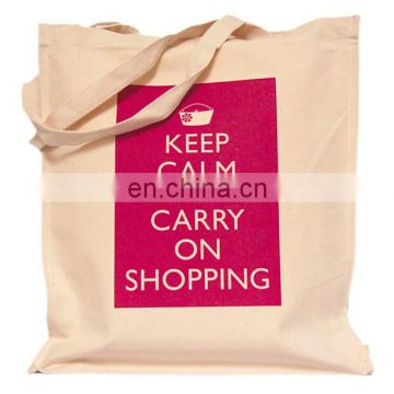 Funny cotton canvas tote quote library book bag