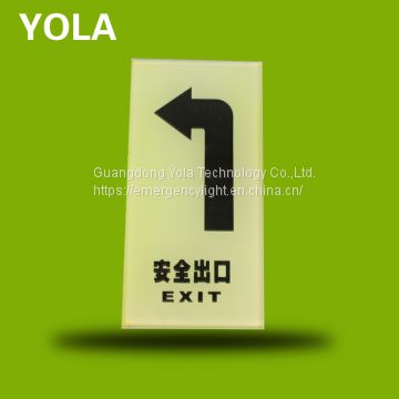 Emergency exit sign indicator outdoor lighting emergency lamps