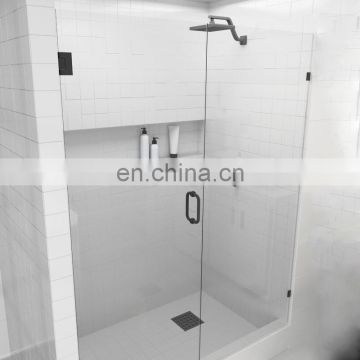 Glass factory high quality custom clear tempered frameless glass