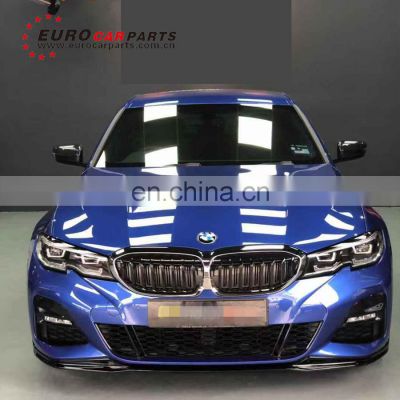 2019 BM 3 series G20 G28 330li spoilers for  3 series G20 G28 330li 340 to MP style front lip diffuser side skirt rear wing