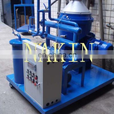 Oil water separator by using disc-centrifugal oil purifier