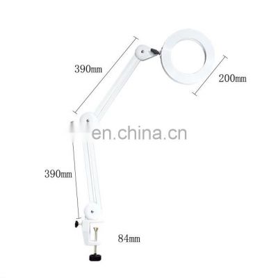 Modern Eye Protection Adjustable Flexible Arm Folding Table Lamp Long Arm Reading Lamp