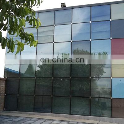 Hot sale good quality curtain wall system reflective glass facade