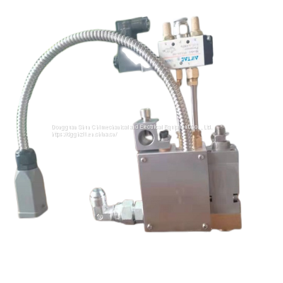 Pur hot melt adhesive machine high temperature spray valve spray glue module dispensing nozzle pail machine  glue gun