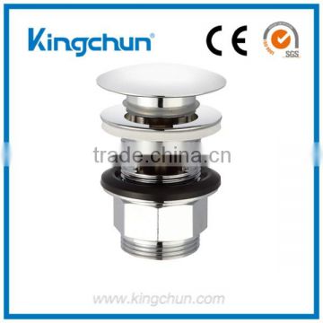 KingChun Free Samples bathroom fitting chrome pop up push button for basin drain(K716-D)