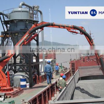 movable pneumatic ship unloader for bulk material in China