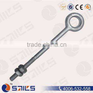 rigging hardware forged galvnized carbon steel eye bolt with wing nut