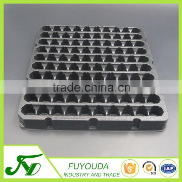 2015 new design various of black plastic blister electronic tray