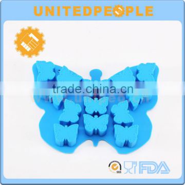 New Design 3D Silicone Butterfly Shape Chocolate Mold