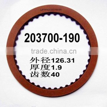 ATX A340E Automatic Transmission 203700-190 friction plate Gearbox automotive friction disc clutch