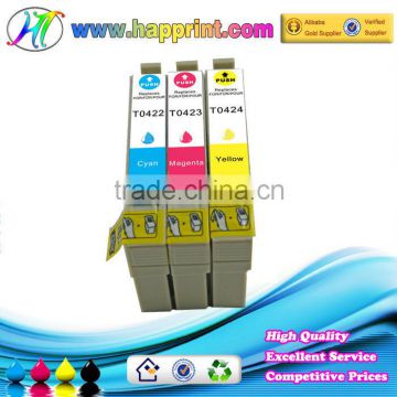 Newest Launched! Good Quality compatible ink cartridge for Epson T0422 T0423 T0424