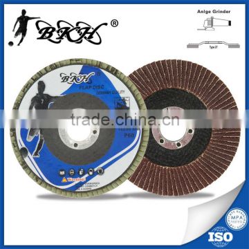 T27 5" 125x22.23mm Grit 40 aluminum oxide flap disc