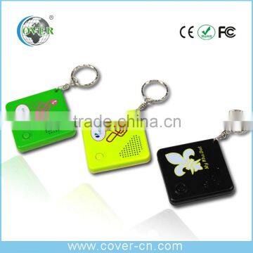 Custom talking key chainr,voice recorder key chain sound keyring promotion gift