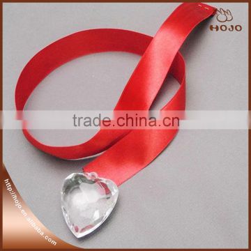 Wedding DIY accessories heart shape acrylic pendant length 65cm