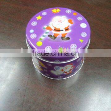 Christmas gift tin