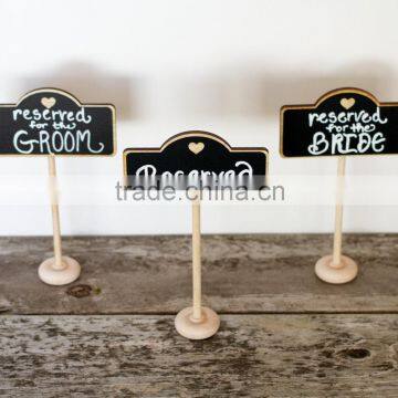 Wooden Chalkboard 14